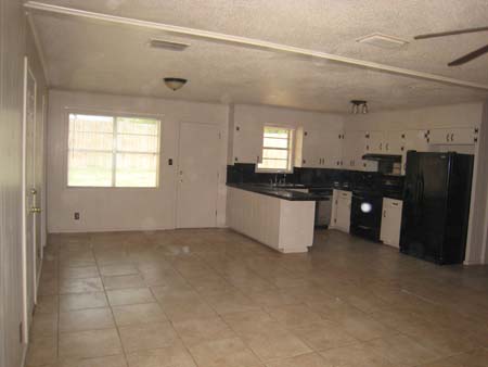 Kitchen View from Living Area