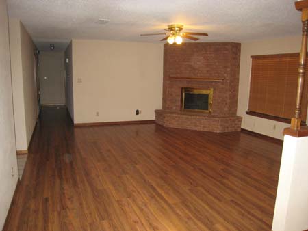 Reeves Lane Living Area with Firelplace